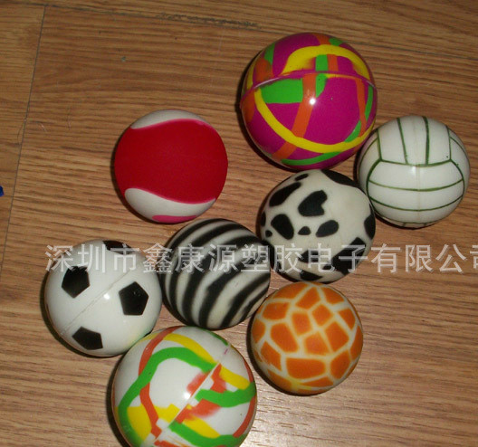 供应各种规格实色弹力球 弹力球 玩具球 儿童玩具球 宠物玩具球