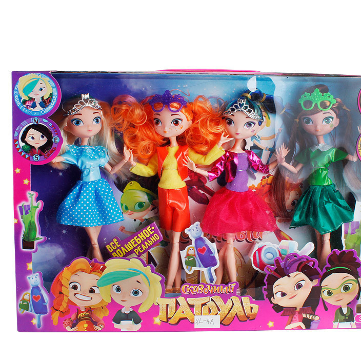 外贸新款Fairy Patrol仙女巡逻队美少女巡逻队大礼盒装过家家玩具